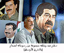 رسام صدام المفضل يشكو من تراجع الطلب على صوره لكن ضائقته المالية 
